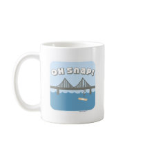 Oh Snap Bay Bridge! mugs by Anotherfort Oh Snap Bay Bridge! mugs