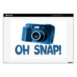 Oh Snap Camera Laptop Decal