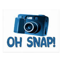 Oh Snap Camera Postcard