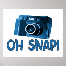 Oh Snap Camera Print