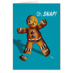 Oh, Snap! Card (teal)
