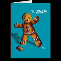 Oh, Snap! Card (teal) cards