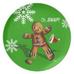 Oh Snap! Cookie Swap Christmas Party | green Plate