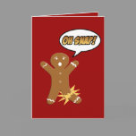 Oh Snap Gingerbread Man Christmas Cards