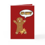 Oh Snap Gingerbread Man Christmas Cards