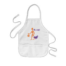 Oh, Snap Skeleton Apron