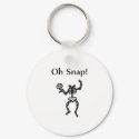 Oh Snap! (Skeleton) keychains