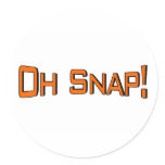 Oh Snap Sticker