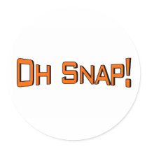 Oh Snap stickers by worldsfair Oh Snap stickers