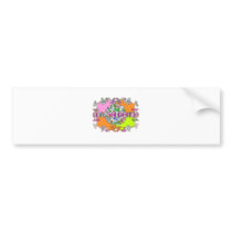 Oh So Boho Summer Bumper Sticker