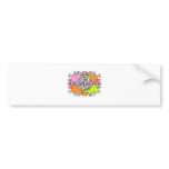Oh So Boho Summer Bumper Sticker