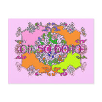Oh So Boho Summer postcards