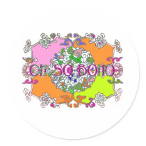 Oh So Boho Summer stickers by enchantedgirl Oh So Boho Summer stickers