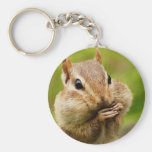 Oh So Cheeky Chipmunk Keychain