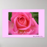 oh, so pink! poster