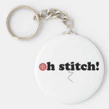 oh stitch! keychain