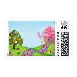 Oh Sweet Candy Land  Postage Stamps