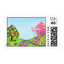 Oh Sweet Candy Land  Postage Stamps