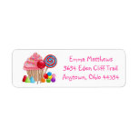 Oh Sweet Candyland  Address Labels