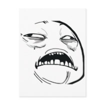 Oh Sweet Jesus Thats Good Rage Face Meme Post Cards