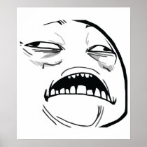 Oh Sweet Jesus Thats Good Rage Face Meme Posters