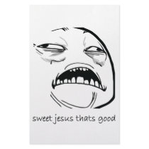 Oh Sweet Jesus Thats Good Rage Face Meme Stationery