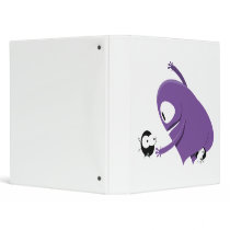 Oh that poopie monster vinyl binders