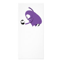 Oh that poopie monster rack card design