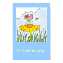 Oh the Joy of Napping Poster posters