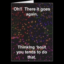 Oh!!  There it Goes Again cards