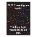 Oh!!  There it Goes Again cards
