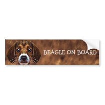 OH! What a Puppy Dog! - Precious Beagle Bumper Sticker