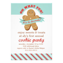 Oh What Fun! - Cookie Exchange Party invitations