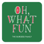 Oh What Fun Holiday Stickers stickers