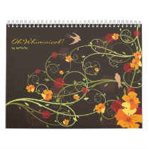 Oh Whimsical! Custom Flexi Calendar 2012
