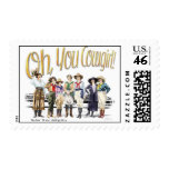 Oh You Cowgirl! Postage Stamp