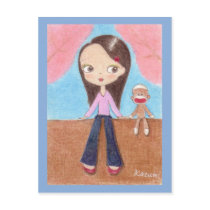 Ohanami(cherry blossom viewing) Postcard