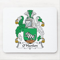 O'Hanlon Family Crest Mousepad