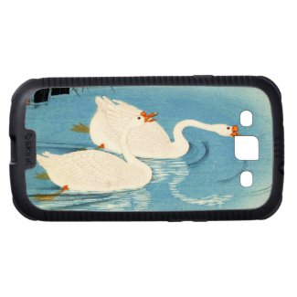 Ohara Shoson Two Sweeming Geese japanese art Galaxy SIII Case