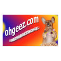 OHGEEZ.com Help spread the word! business cards