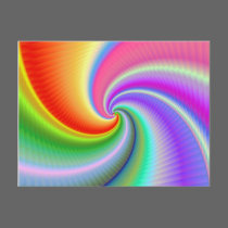 Ohhhhh Pretty Spiralz postcards