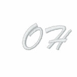 Ohio Abbreviation Embroidered Hoodie