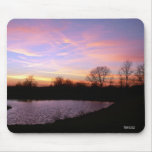Ohio Autumn Sunset Mousepad