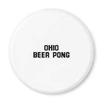 Ohio Beer Pong magnets by bartstshirts Ohio Beer Pong magnets