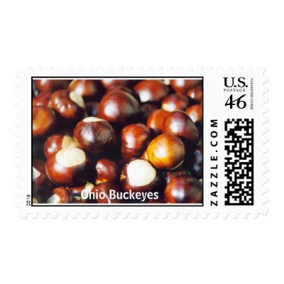 Ohio Buckeyes Postage Stamps by gtk88594