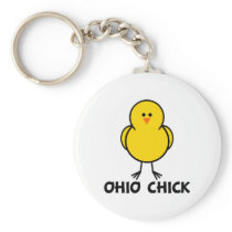Ohio Chick Keychain