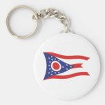 Ohio Flag Keychain