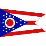 Ohio Flag Magnet Cut Out