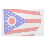 Ohio Flag Map Stationery Paper