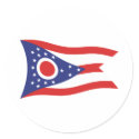 Ohio Flag Sticker